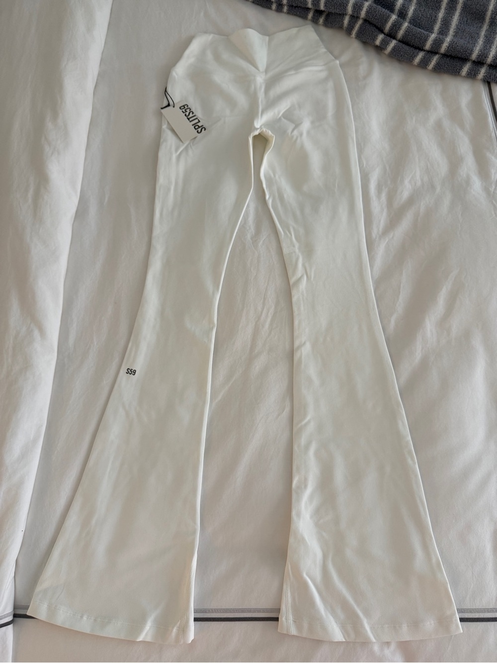 Splits59 Flare Pants in White Sz Small - Picture 3 of 4